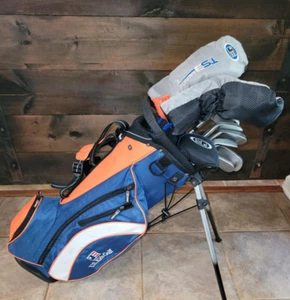 USKG US Kids Golf Set TS3 Ul-51 11 Mazze Youth RH Juniors 48"-54" Alta Età 7-9 - Foto 1 di 14