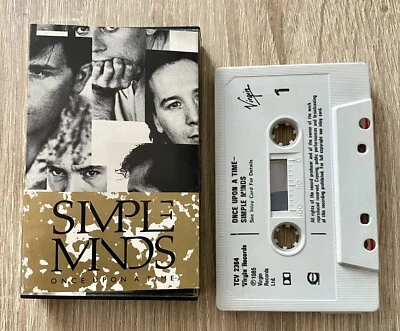 SIMPLE MINDS Once Upon A Time (1985) Virgin Chrome Cassette 8 Tracks TCV 2364 - Image 1 of 3