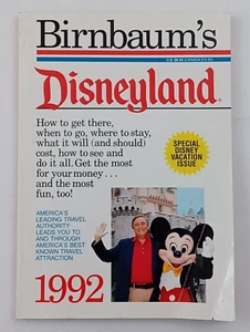 Birnbaum's Disneyland California Vintage Travel Guide Book 1992 - Imagen 1 de 8