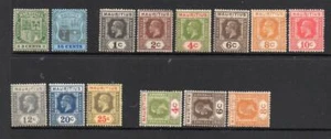 MAURITIUS M/M KGV DEFINITIVES SELECTION - Picture 1 of 1