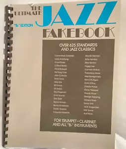 The Ultimate Jazz Fake Book B Flat Edition 625 Standard & Jazz Classics Songs - Picture 1 of 14