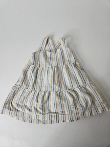 Hanna Andersson Twirl Dress in Oxford Weave Size 18 To 24 100% Cotton - Picture 1 of 4
