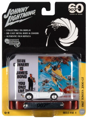 Johnny Lightning James Bond 007 You Only Live Twice 1967 Toyota 2000 GT 1:64 Car - Image 1 of 4
