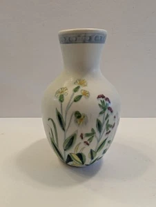 Vintage Rorstrand Wildflower Vase Sweden 1950s Floral Flower Hand Painted Design - Picture 1 of 16