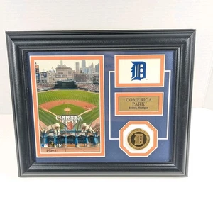 MLB Detroit Tigers Comerica Park Plaque Highland Mint Coin Ltd Ed #0002/2500 - Picture 1 of 15