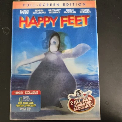 Happy Feet Dvd Brand New And Factory Sealed Full Screen Edition Hologram Cover - Image 1 of 4