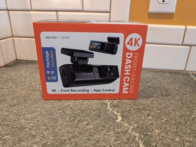 Rexing Ultra HD Car Dash Cam with Wi-Fi Bundle Wi-Fi (5GHz & 2.4GHz) 32GB Sim - Image 1 of 4