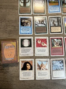 1994 magic the gathering revised Starter Deck 59 Cards And Box NM+ - Picture 1 of 4