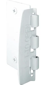 Prime Line U 9888 Flip Action Door Lock Home Open Box Color White - Picture 1 of 5