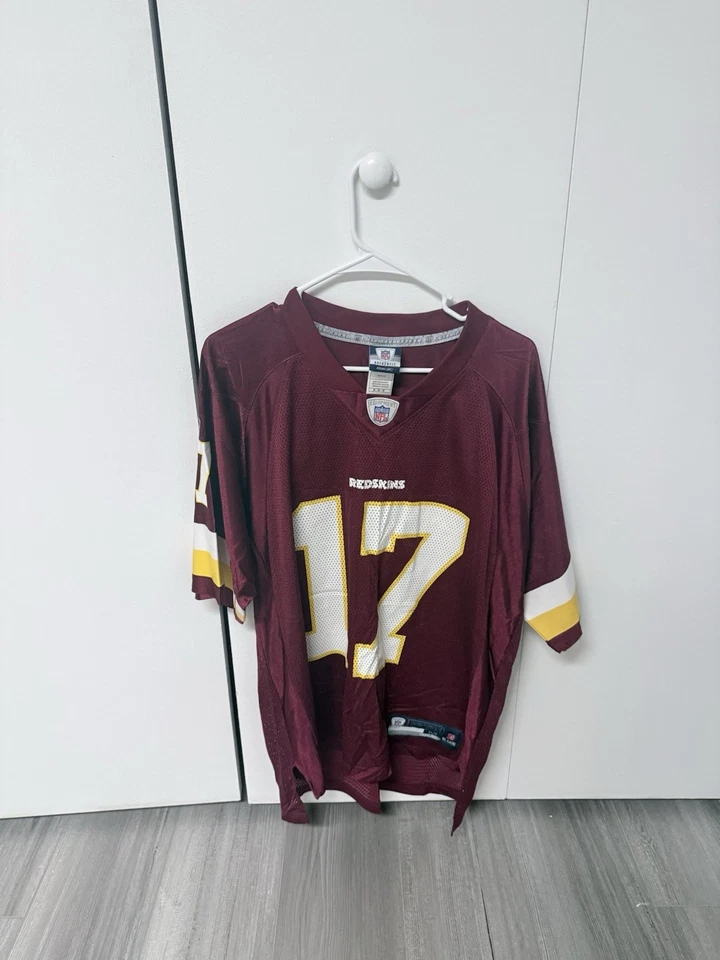 Camiseta deportiva para hombre Reebok Jason Campbell Washington Redskins talla mediana Foto 1 de 4