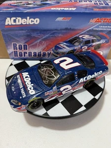 RARE* Autographed Ron Hornaday #2 ACDelco 2003 1/24 BWB Nascar Diecast READ* - Picture 1 of 12