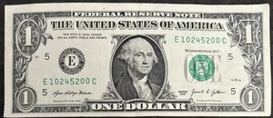 2021 Richmond $1 Bill October 24th 1952 Birthday/Anniversary Low Sum 14 Note - Picture 1 of 2