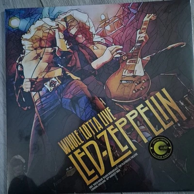 LED ZEPPELIN - Whole Lotta Live Yellow Vinyl - New Vinyl Record - Y600z - Image 1 of 2