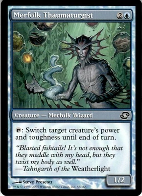 MTG Merfolk Thaumaturgist NEARMINT NM / Magic The Gathering : Planar Chaos - Image 1 of 2