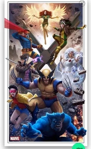 Bottleneck Gallery Pablo Olivera X-Men 97 The Animated Series Poster Print /175 - Picture 1 of 2