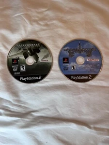 Ace Combat 5 & Shattered Skies -PlayStation 2 - PS2 Disc Only Lot - Picture 1 of 2
