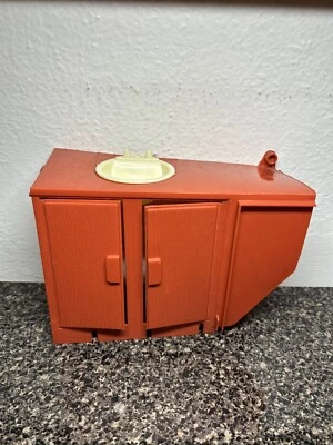 Casa rodante Barbie 1976 Star Traveler 3' GMC de colección autocaravana cámper baño tocador lavabo Foto 1 de 4