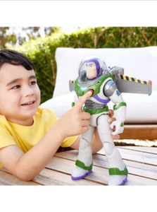 Disney buzz Pixar Lightyear Jetpack flying kids children Action Figure liftoff - Picture 1 of 9