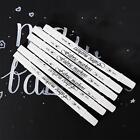 6 Stck. Stoff Marker Stift Doppelkopf Stift Wasserbasis Farbe zum Selbermachen Accs für Kleidung