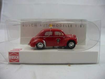 RARE Busch Paris France FD 1958 Renault 4CV Operations Vehicle 1:87/HO Scale  - Image 1 of 4