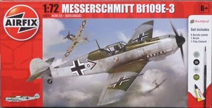 oop Airfix A68205 1/72 Messerschmitt Bf 109E-3 Starter Set - Battle of Britain - Picture 1 of 6