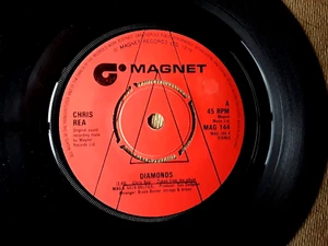 CHRIS REA Diamonds PROMO 7" (1979 MAG 144) Rare UK Promo 7" in Original Sleeve - Picture 1 of 5