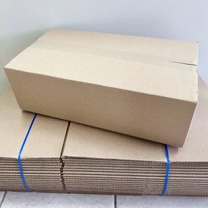 25x Mailing Box 540 x 270 x 180mm Shipping Carton BX4 B4 Packing Cardboard Box - Picture 1 of 6