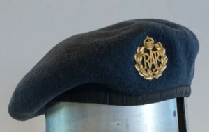 INSIGNIAS GORRA MILITAR BRITÁNICA, boina de la Royal Air Force e insignia de la Segunda Guerra Mundial - Imagen 1 de 6
