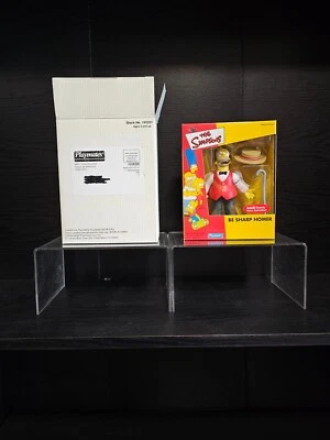 PLAYMATES THE SIMPSONS BE SHARP HOMER - Image 1 of 4