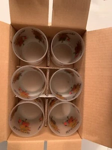 Neiman Marcus Dancing Moose Reindeer Boxers 12oz Frosted Glasses Set 6 Orig. Box - Picture 1 of 13