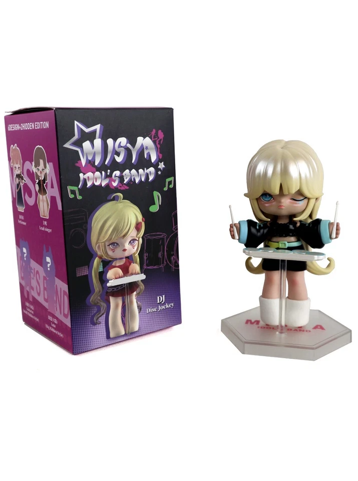 Misya Idol Band Series DJ Disc Jockey boneco de vinil MJ Studio novo com caixa 2024 - Imagem 1 de 2