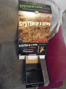 MEGA RARE PROMO System of a Down CARDBOARD CD DISPLAY Toxicity WHEREHOUSE MUSIC - Bild 1 von 8