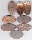 Group of 8 Elongated Coins From ANA's and Coin Dealers