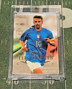 2011 Futera Unique Football Roberto Baggio The Greats GOLD #161 SP Italy ๐๐ฅ - Picture 1 of 2