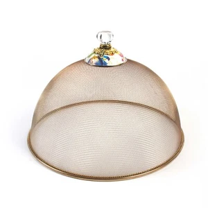 MacKEZIE CHILDS FLOWER MARKET SMALL MESH DOME BNIB - Picture 1 of 6