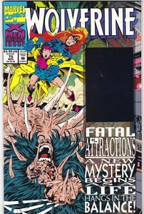 Wolverine #75 BLU e VERDE ologramma Marvel 1993 Kubert - Foto 1 di 2
