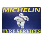 3x Tin Sign  Michelin Tyre Services Sprint Drink Bar Whisky Rustic Look
