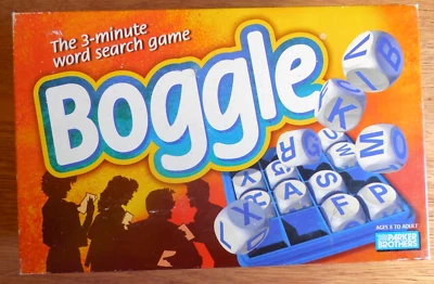 EUC 1999 Parker Brothers "Boggle" The 3-Minute Word Search Game for Ages 8+ - Image 1 of 4