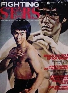 RARE 8/75 FIGHTING STARS BRUCE LEE TAKAKURA KEN KARATE KUNG FU MARTIAL ARTS - Imagen 1 de 1
