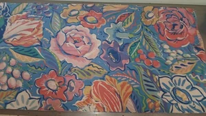 Collier Campbell TAMBOURINE Pair of King Pillowcases-Very Nice! - Picture 1 of 8