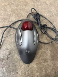 Logitech (Logi) Trackball Marble Ball Mouse USB 810-000767 | Tested - Picture 1 of 3