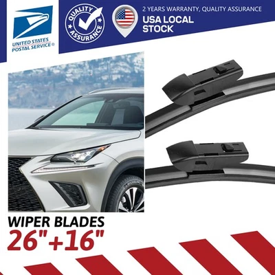 Juego de limpiaparabrisas delantero genuino para Lexus NX200t NX300 NX300 2015-2021h Foto 1 de 4