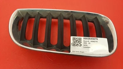 BMW X3 2005 5 puertas Estate parrilla delantera fuera de juego Foto 1 de 4