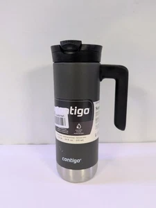 Contigo Superior 2.0 Edelstahl Reisebecher mit Henkel mit Schnappverschlussdeckel - Bild 1 von 5