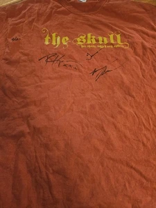 Camiseta The Skull Metal Rock Band Autografiada Firmada Talla XL - Imagen 1 de 5