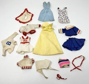 Vintage Konvolut gemischt Barbie Ideal? Kleidung Mid Century 60er Jahre Kleid Makel Wie Ist - Bild 1 von 21
