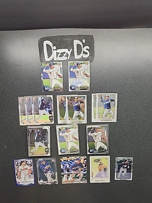 Orlando Arcia 2016 Bowman Prospect Auto, Bowman Negro, Topps Rc Lote de 58. Leer Foto 1 de 4