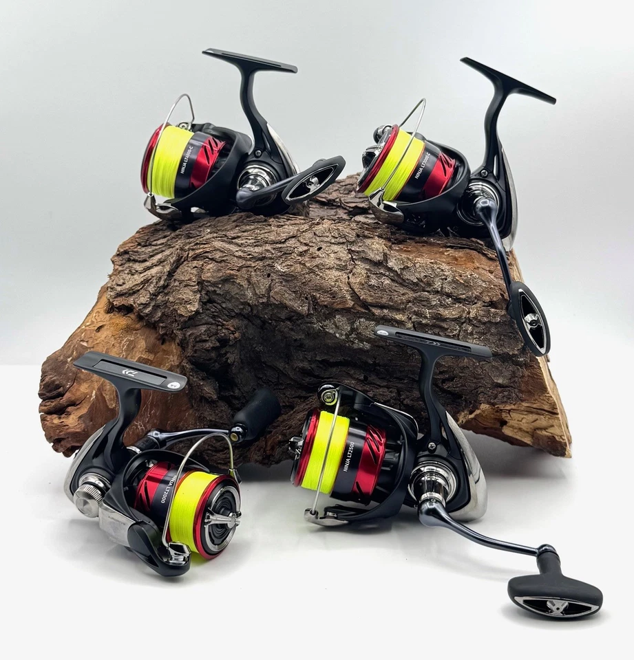 Daiwa 23 Ninja LT2000 LT2500 LT3000-C LT4000-C Spinnrolle Bespult mit J-Braid X4 - Image 1 of 1