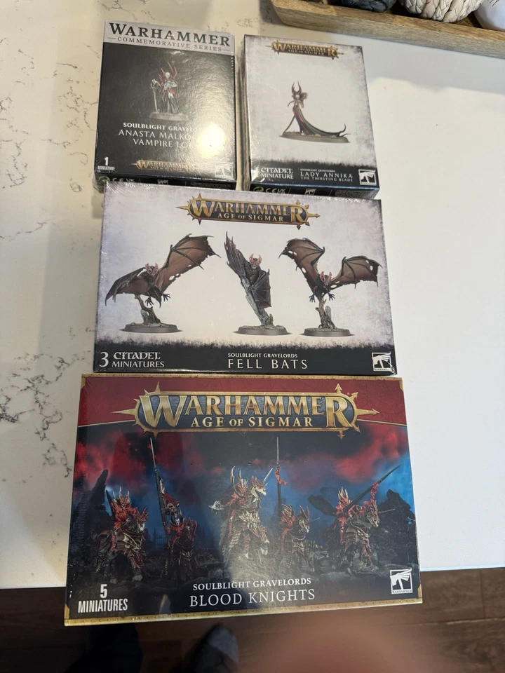 Blood Knights Fell Bats Annika Malkorin Soulblight Grave Warhammer Age of Sigmar - Image 1 of 1