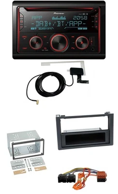 Pioneer 2DIN MP3 DAB USB CD Bluetooth Autoradio für Saab 9.3 Ys3F 2007-2012 - Bild 1 von 4